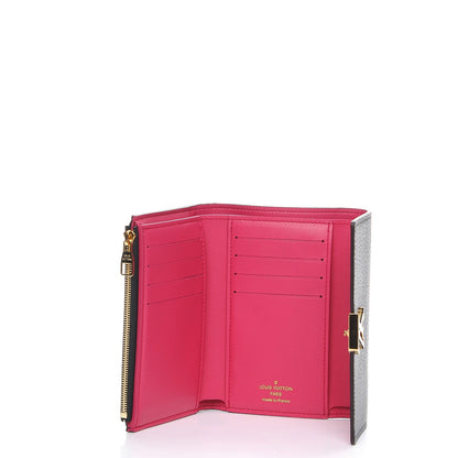 Louis Vuitton Taurillon Capucines Compact Wallet Black 5 of 8