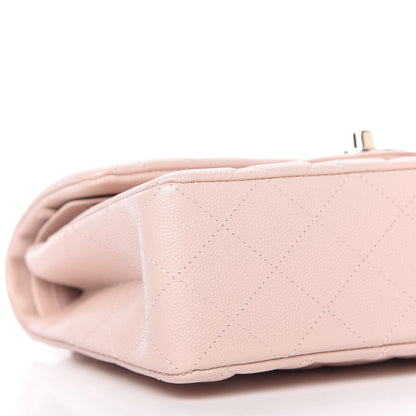 Chanel Caviar Quilted Small Double Flap Light Pink 6 of 11