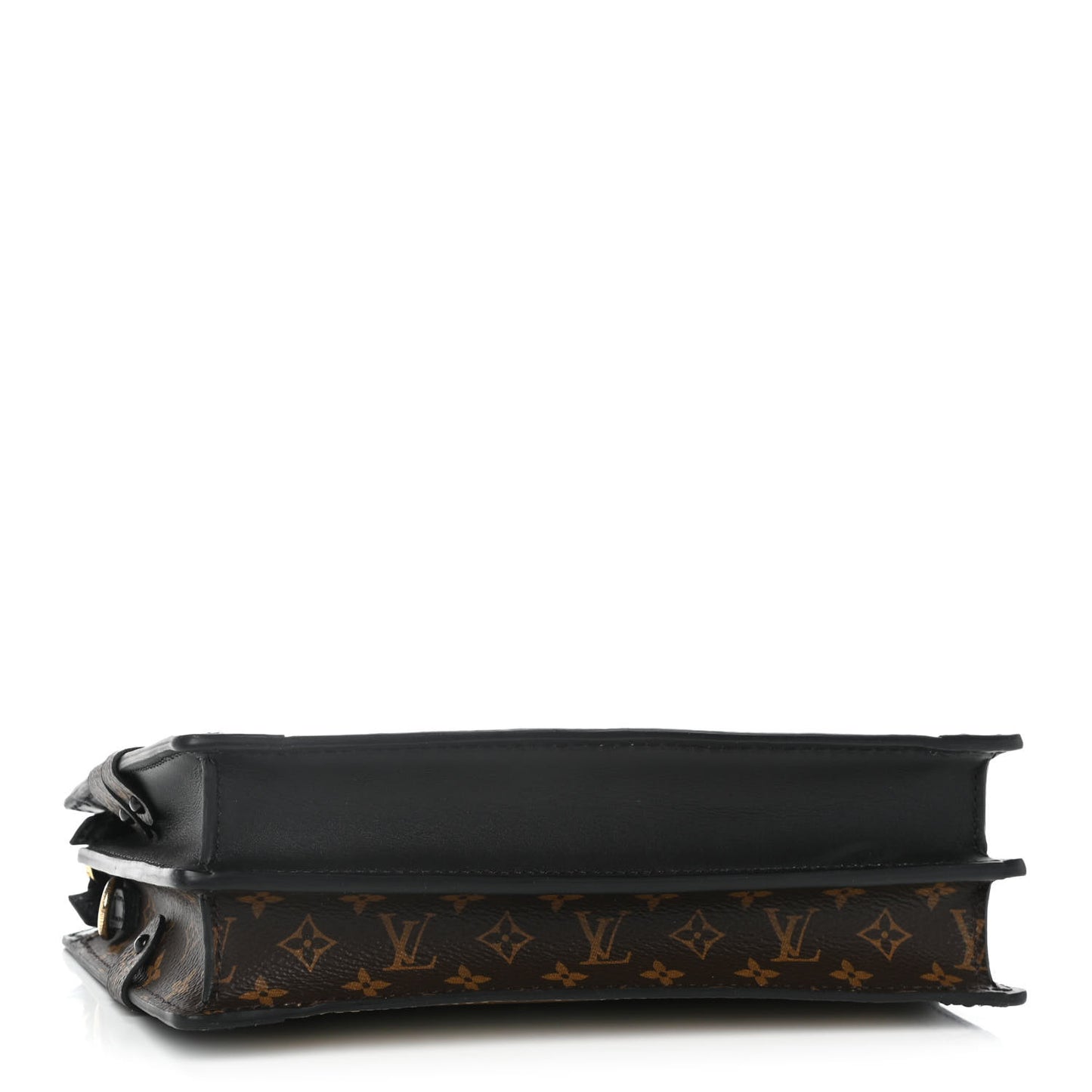 Reverse Monogram Trunk Clutch