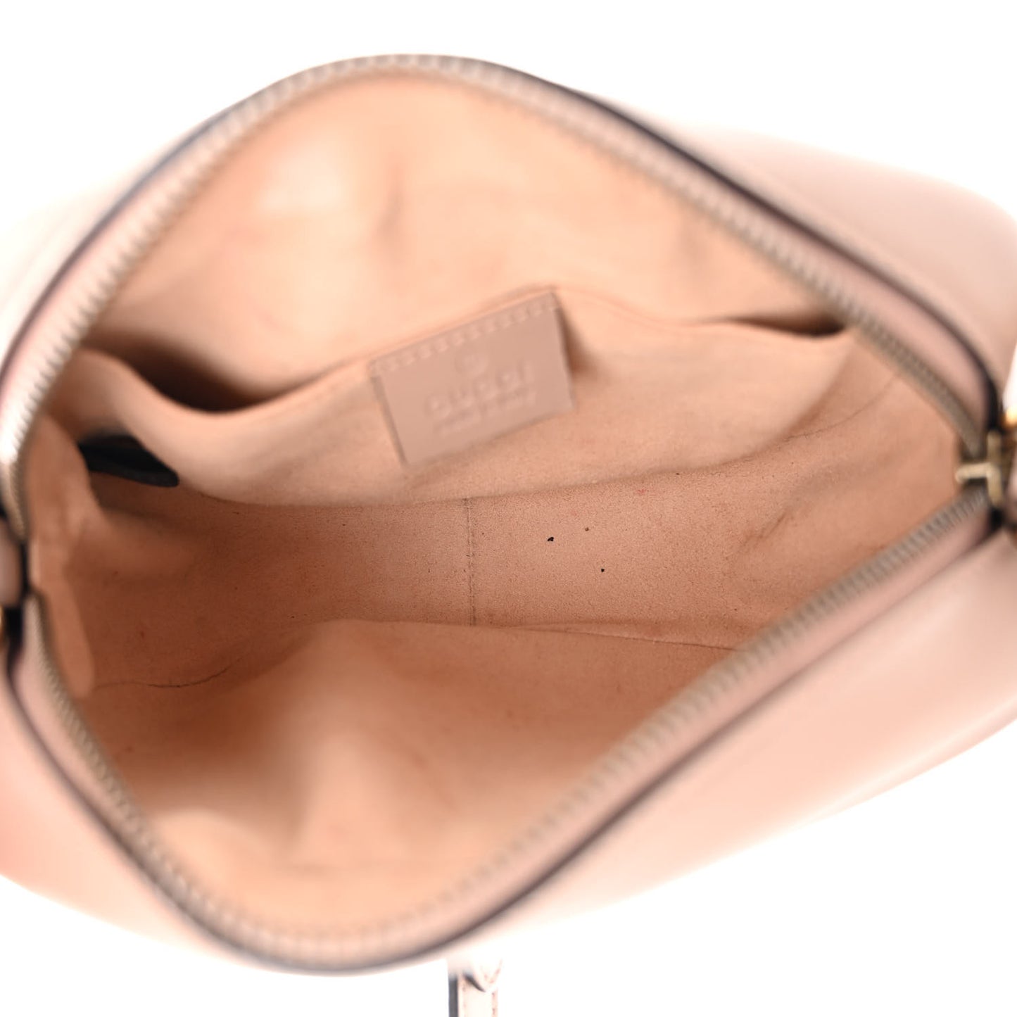 Calfskin Matelasse Mini GG Marmont Chain Shoulder Bag Porcelain Rose