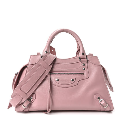 Balenciaga Grained Calfskin Neo Classic Silver Hardware S City Powder Pink 1 of 10