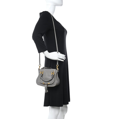 Chloe Calfskin Mini Marcie Satchel Cashmere Grey 2 of 9