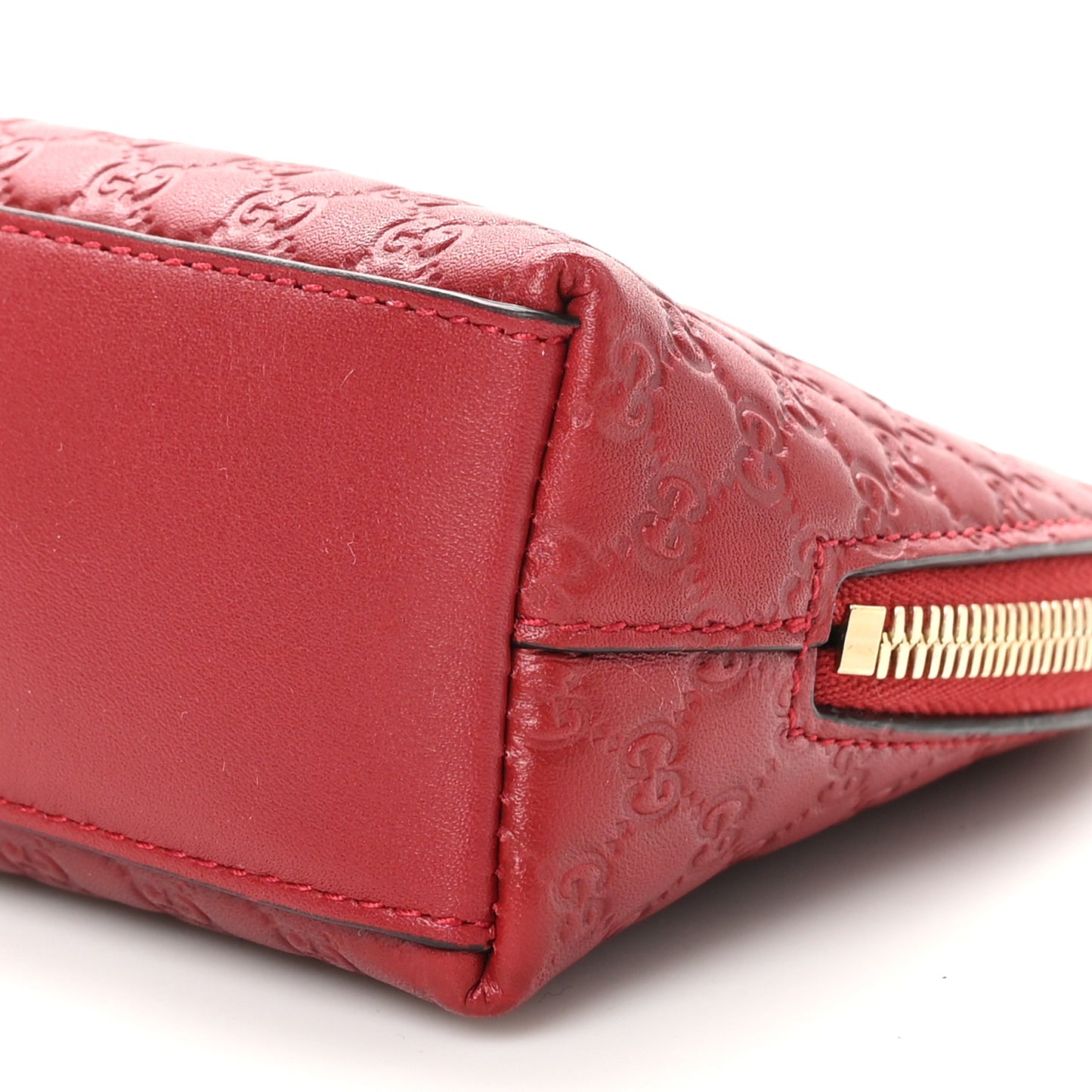 Microguccissima GG Cosmetic Case Red