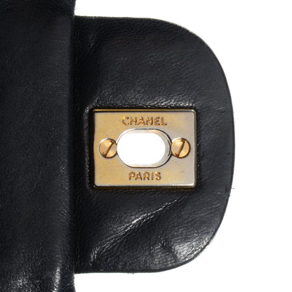 Chanel Lambskin Medium Double Flap Black 9 of 9