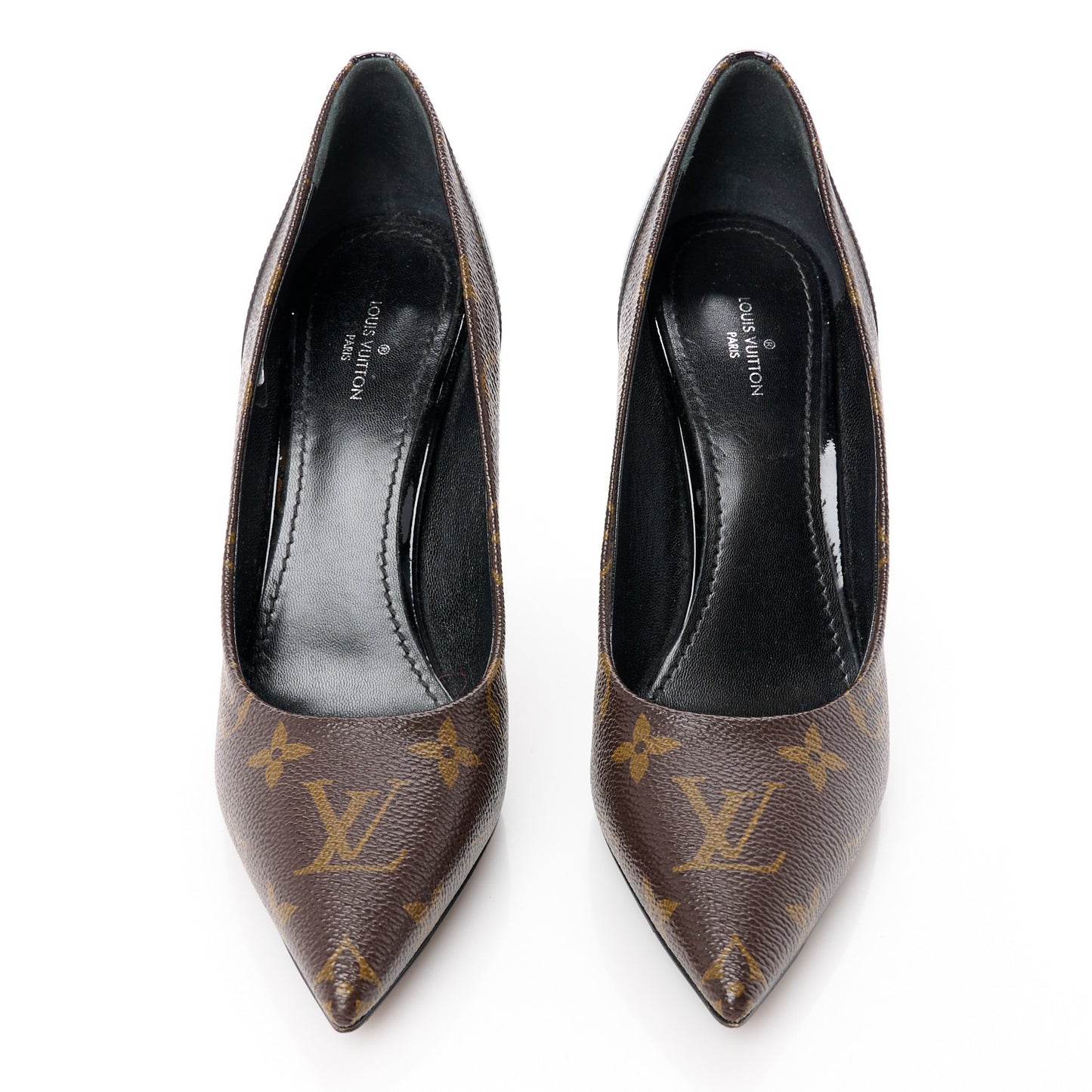 Monogram Cherie Pumps 38 Black