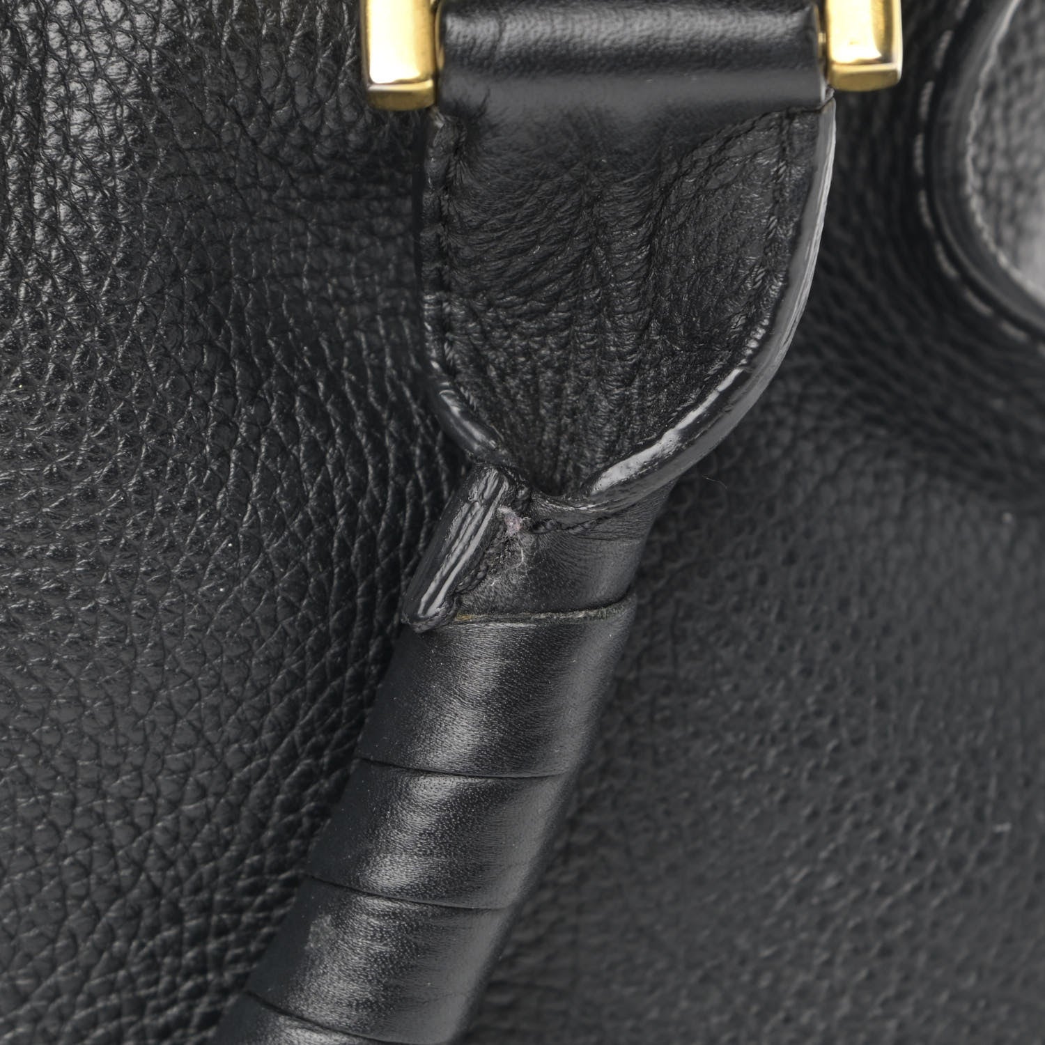 Chloe Calfskin Medium Marcie Satchel Black 12 of 15