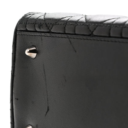 Christian Dior Lambskin Cannage Medium Lady Dior Black 21 of 27