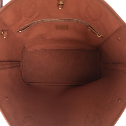 Louis Vuitton Empreinte Monogram Giant Neverfull MM Cognac 6 of 10