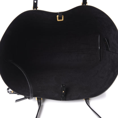 Saint Laurent Calfskin Large Shopping Tote Black 5 of 9
