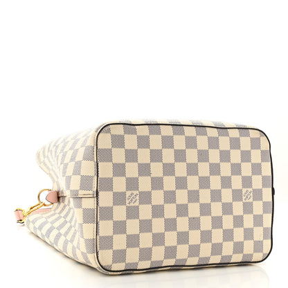 Louis Vuitton Damier Azur Neonoe MM Eau De Rose 4 of 14