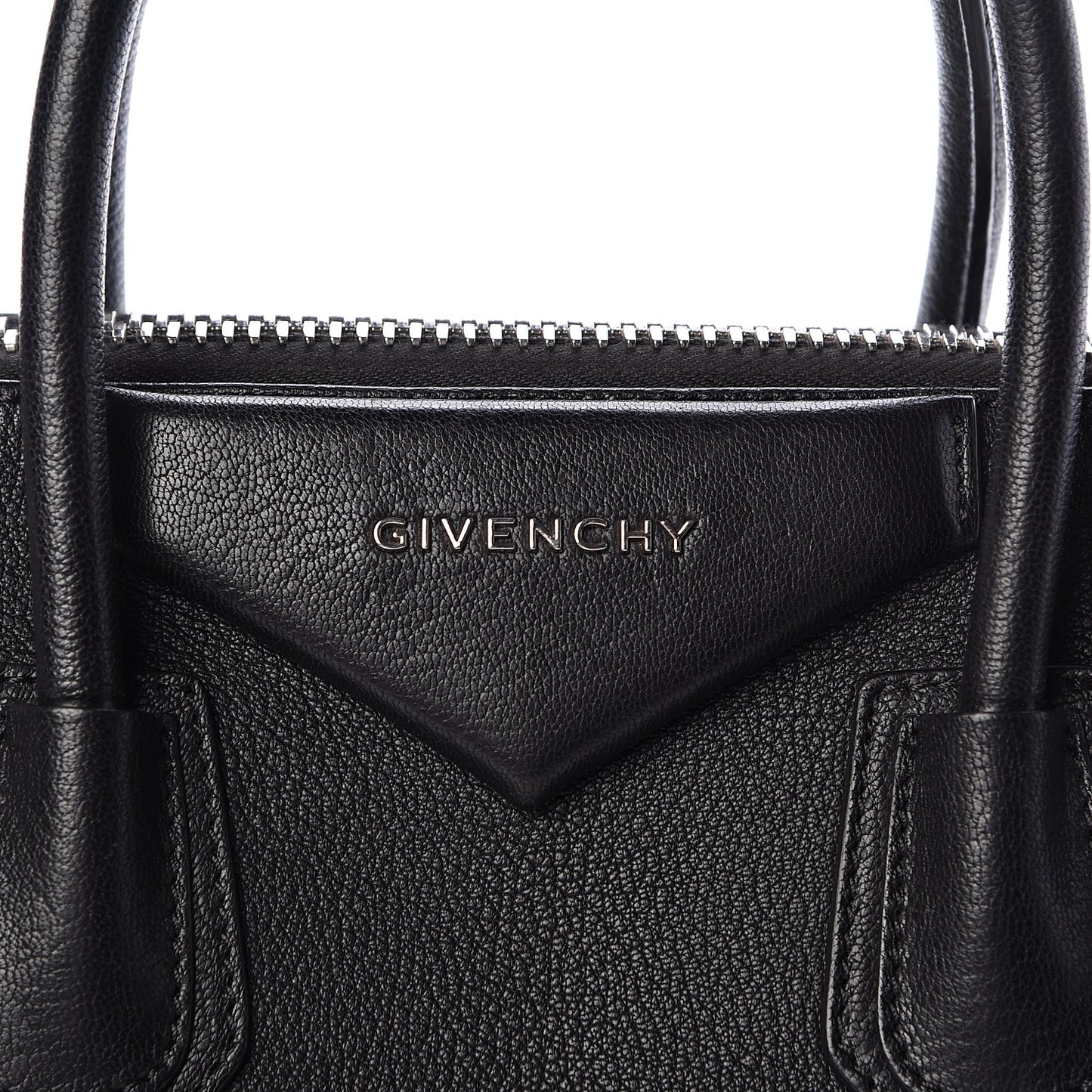 Sugar Goatskin Small Antigona Black