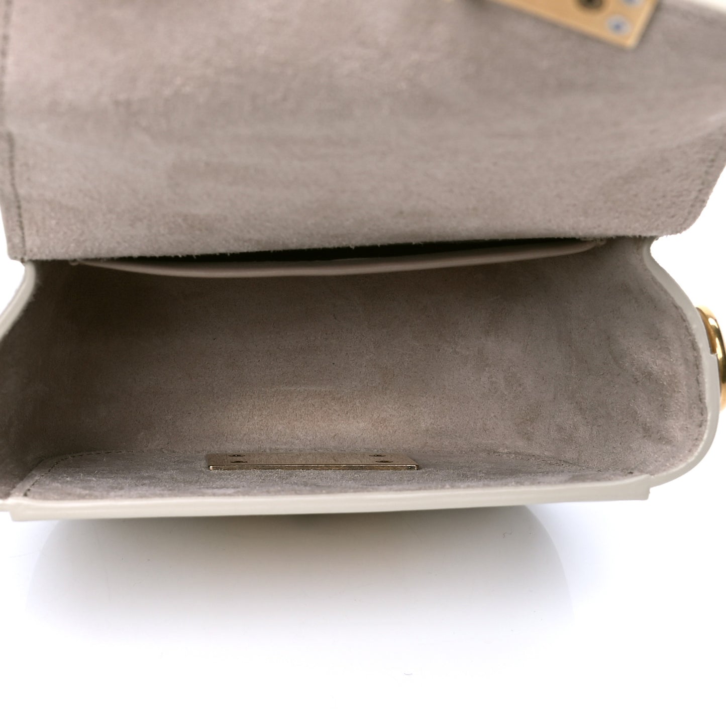 Smooth Calfskin Mini Betty Satchel Ivory