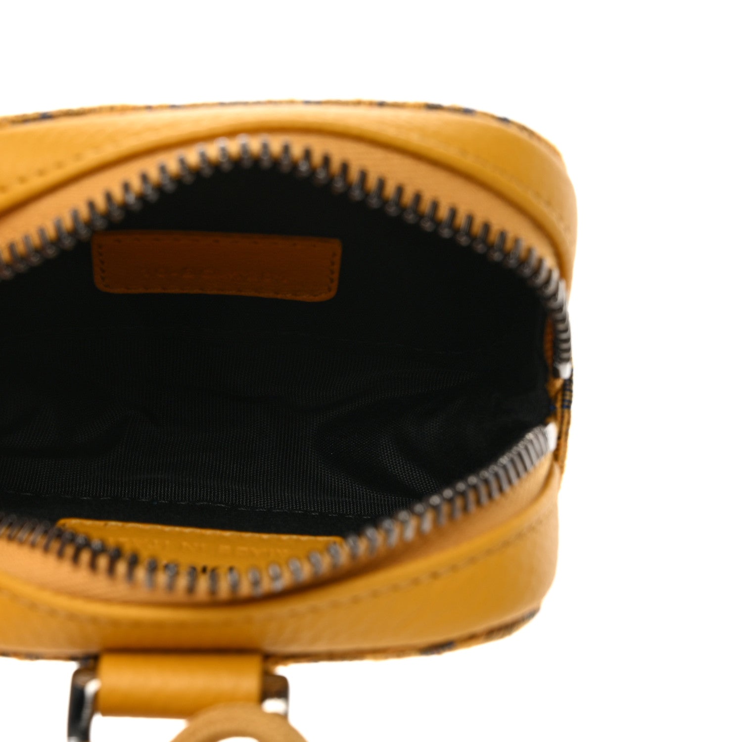 Christian Dior Oblique D-Touch Nano Horizontal Pouch Beige Yellow 5 of 8
