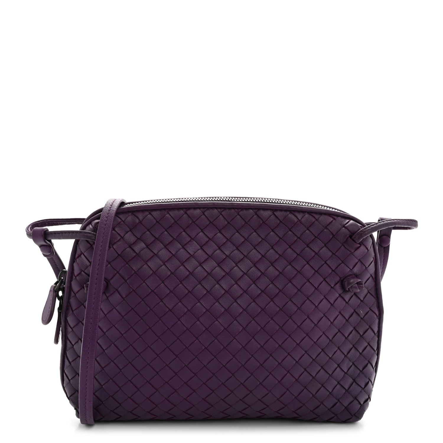 Bottega Veneta Nappa Intrecciato Nodini Crossbody Messenger Monalisa 1 of 13