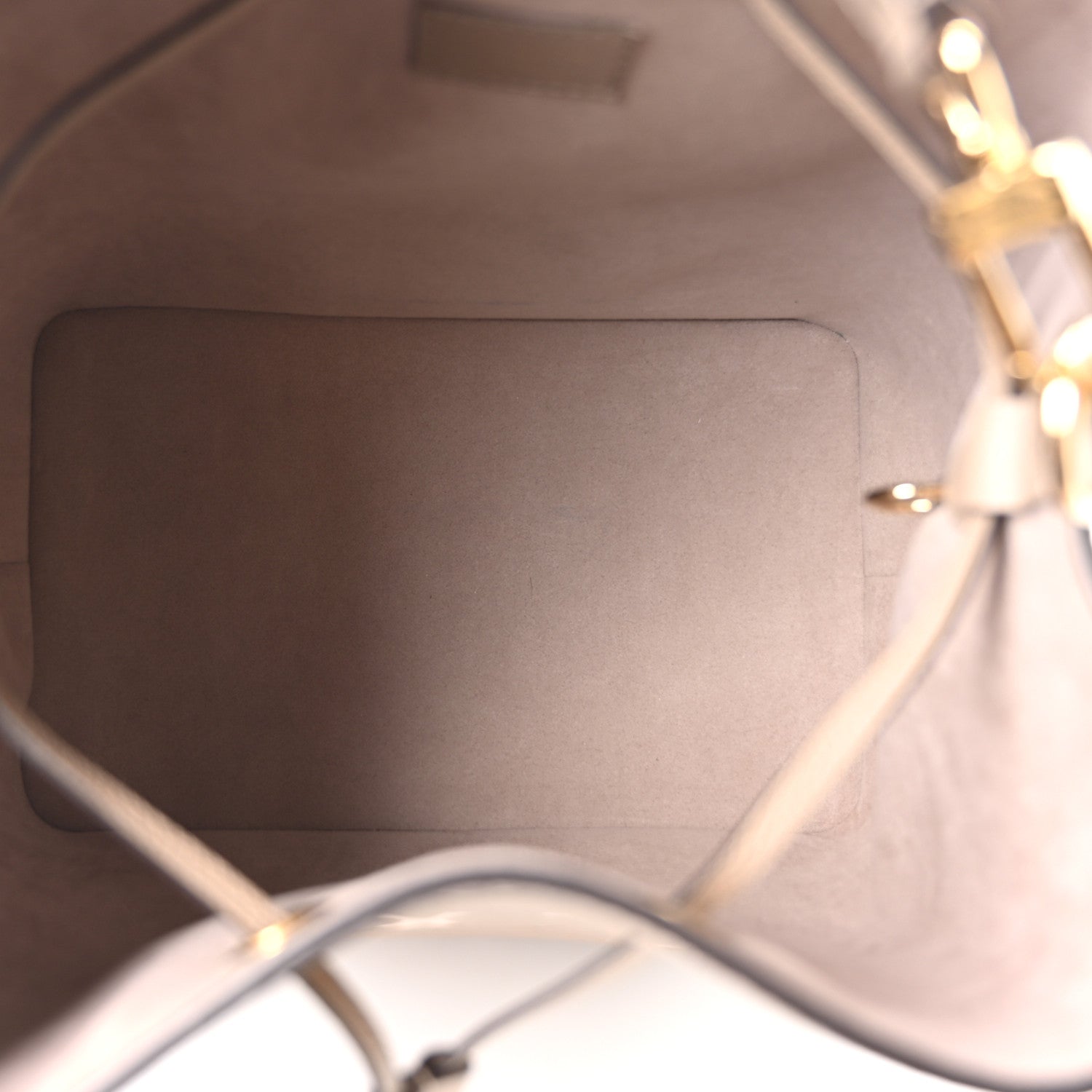 Louis Vuitton Empreinte Monogram Giant Neonoe MM Tourterelle Creme 6 of 10