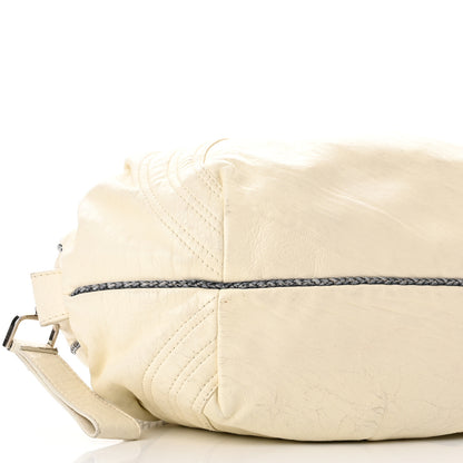 Fendi Nappa Nuvolata Spy Bowler White 10 of 11