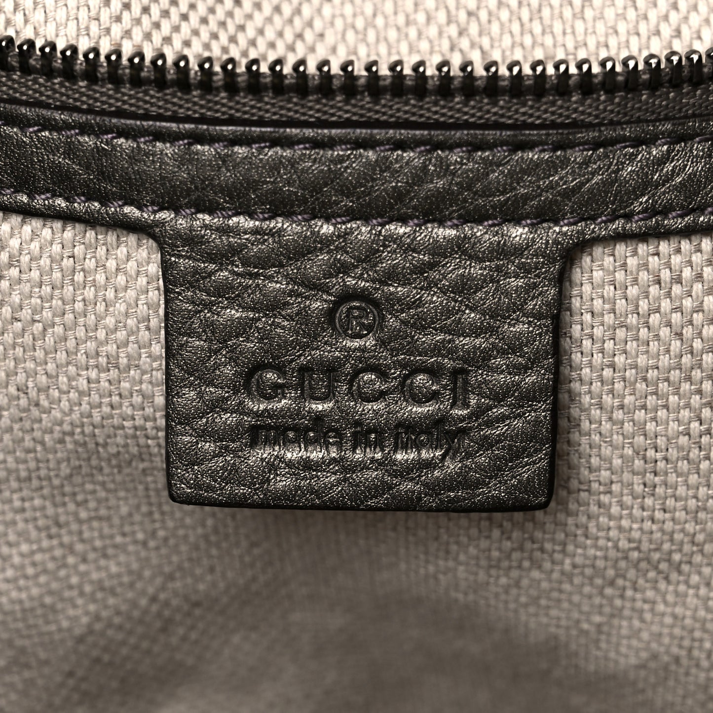 Metallic Cellarius Calfskin Medium Soho Shoulder Bag Sasso