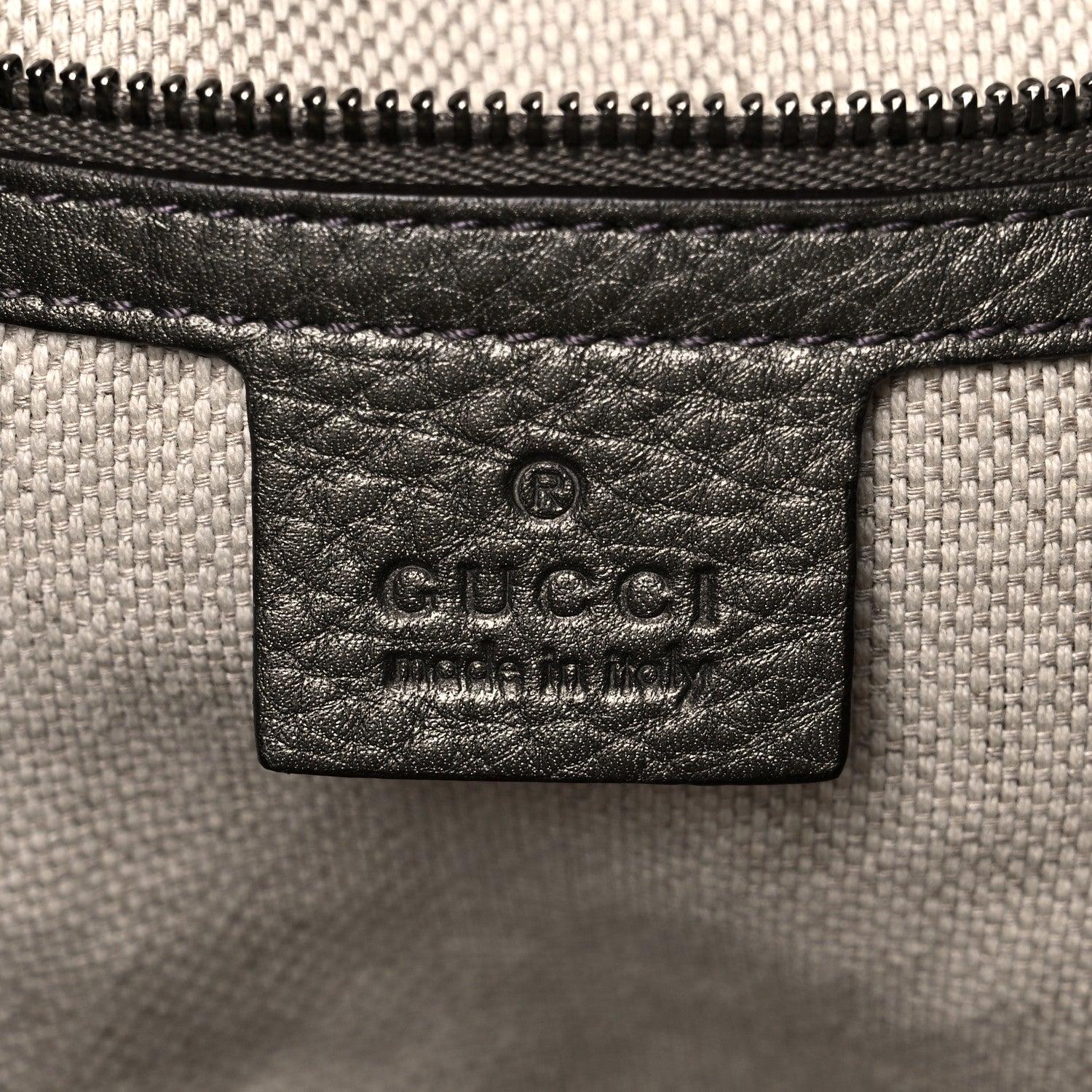 Gucci Metallic Cellarius Calfskin Medium Soho Shoulder Bag Sasso 6 of 13