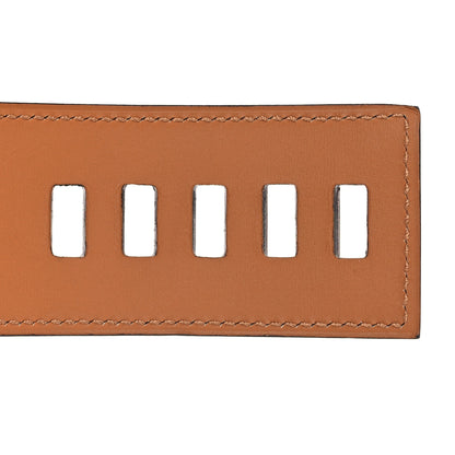 Hermes Epsom 50mm Collier De Chien CDC Belt 90 36 Rouge Casaque 4 of 6