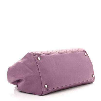 Chanel Lambskin Quilted CC Flap Light Purple 4 of 14