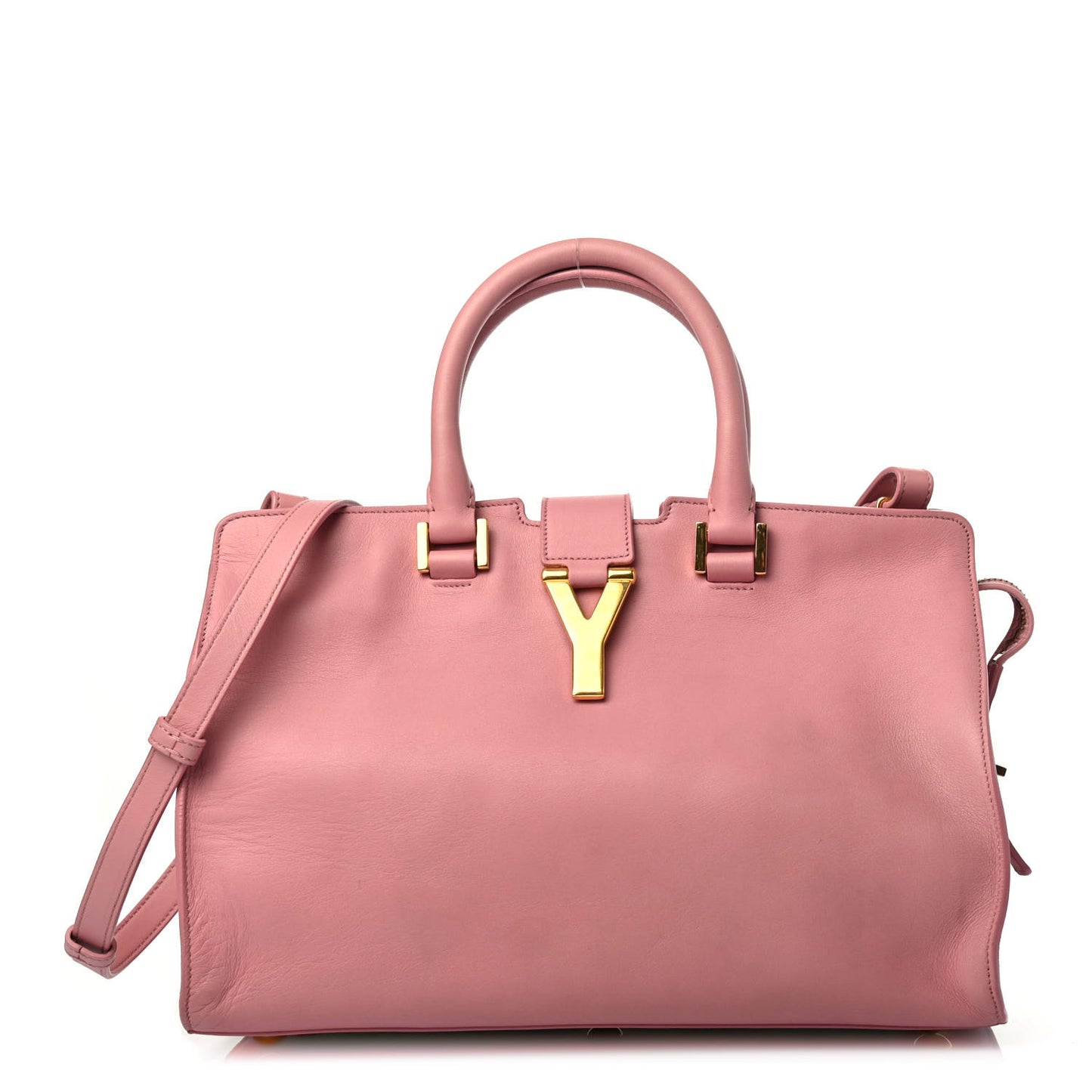 Calfskin Small Classic Y Cabas Vieux Rose