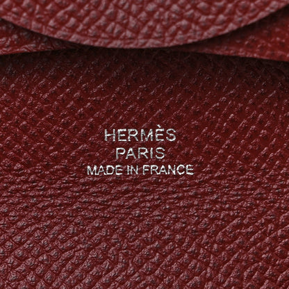 Hermes Epsom Bastia Coin Purse Rouge H 6 of 8