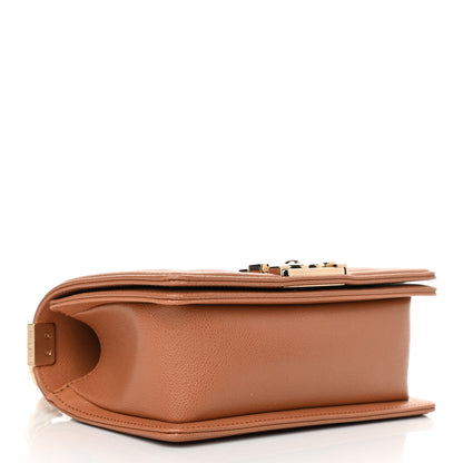 Chanel Caviar Quilted Small Boy Flap Brown 4 of 10