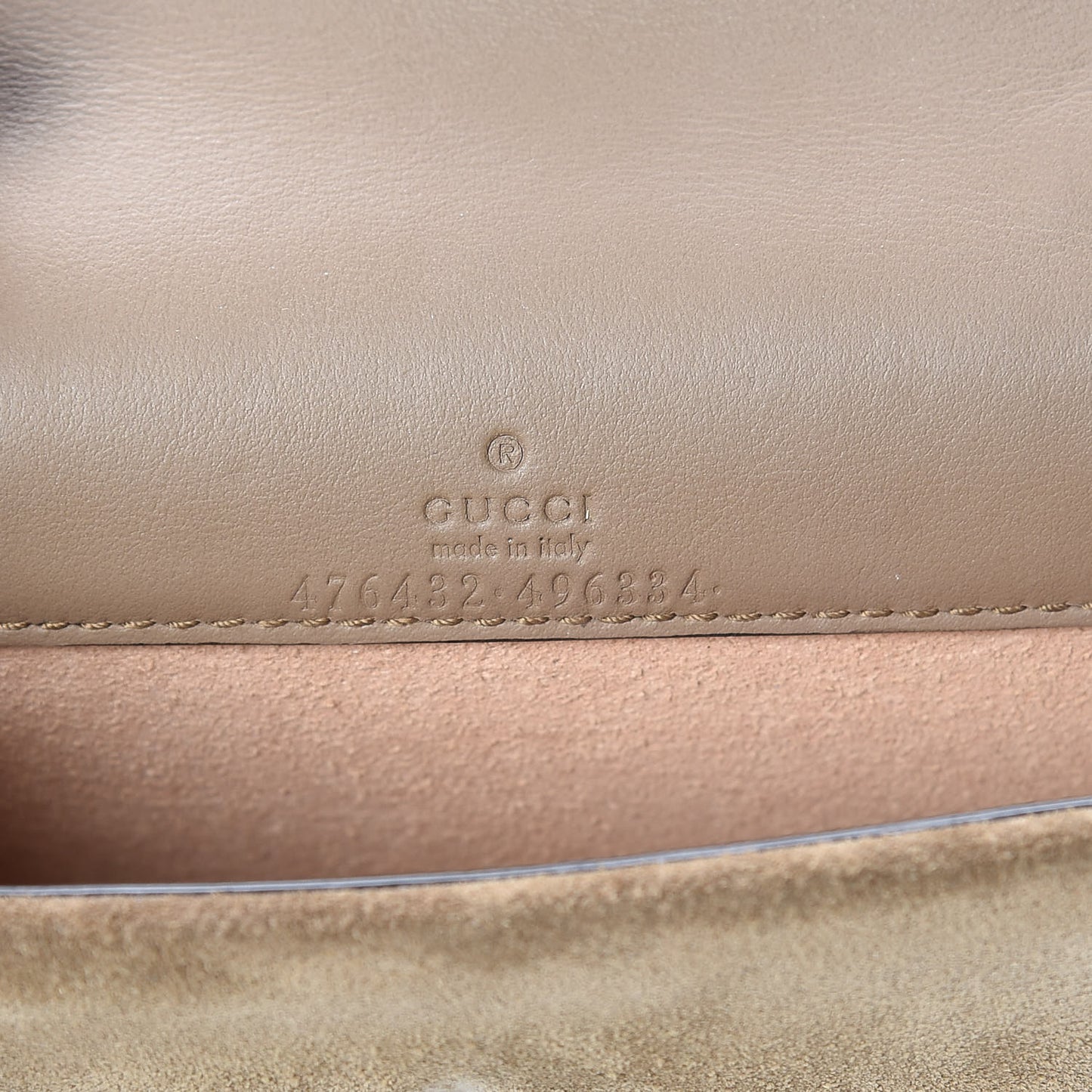 GG Supreme Monogram Super Mini Dionysus Shoulder Bag Taupe