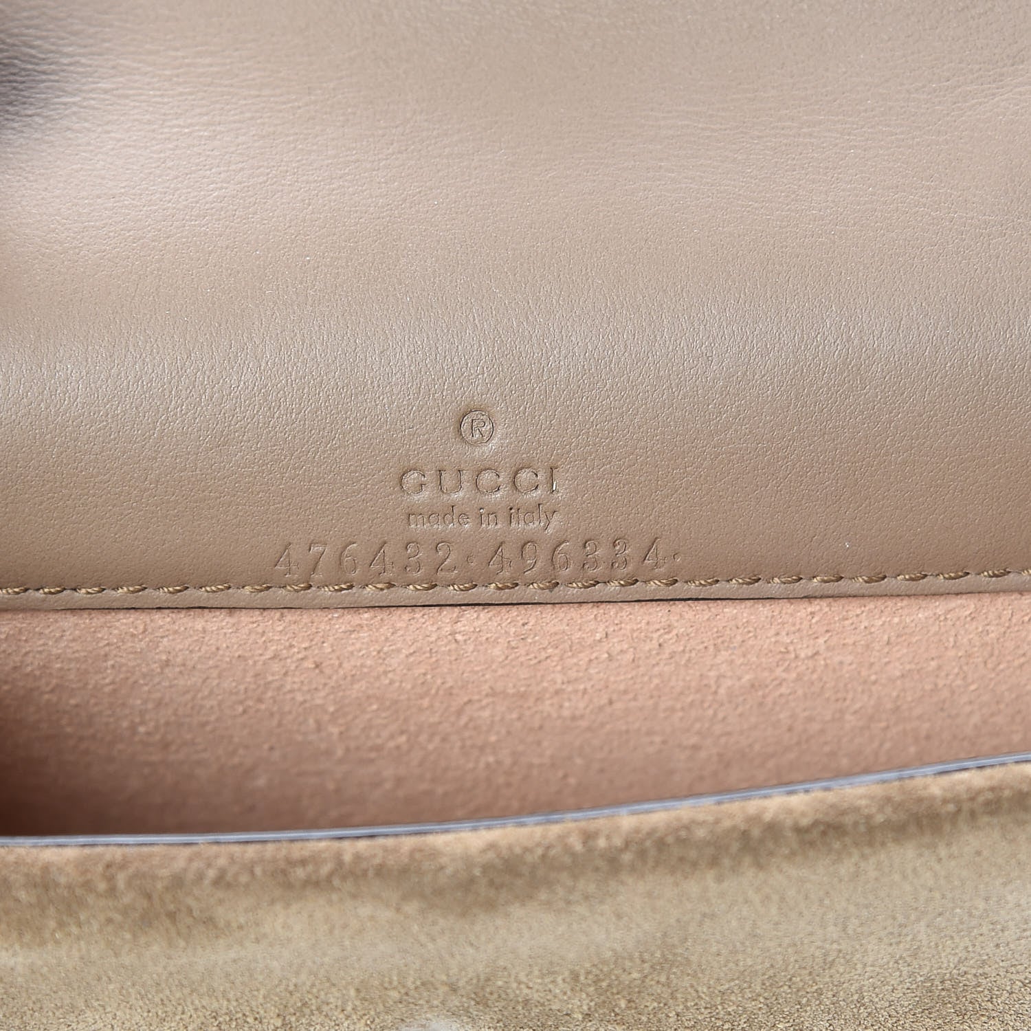 Gucci GG Supreme Monogram Super Mini Dionysus Shoulder Bag Taupe 8 of 10