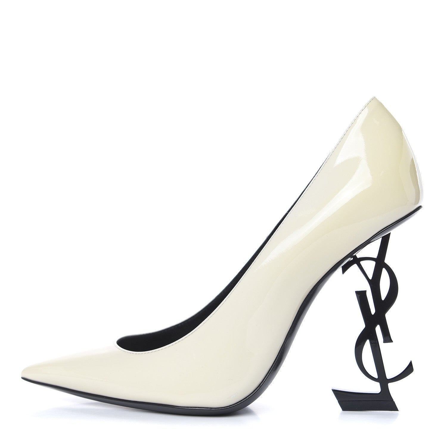 Saint Laurent Patent Opyum 110 Pumps 36.5 Neutro 1 of 10
