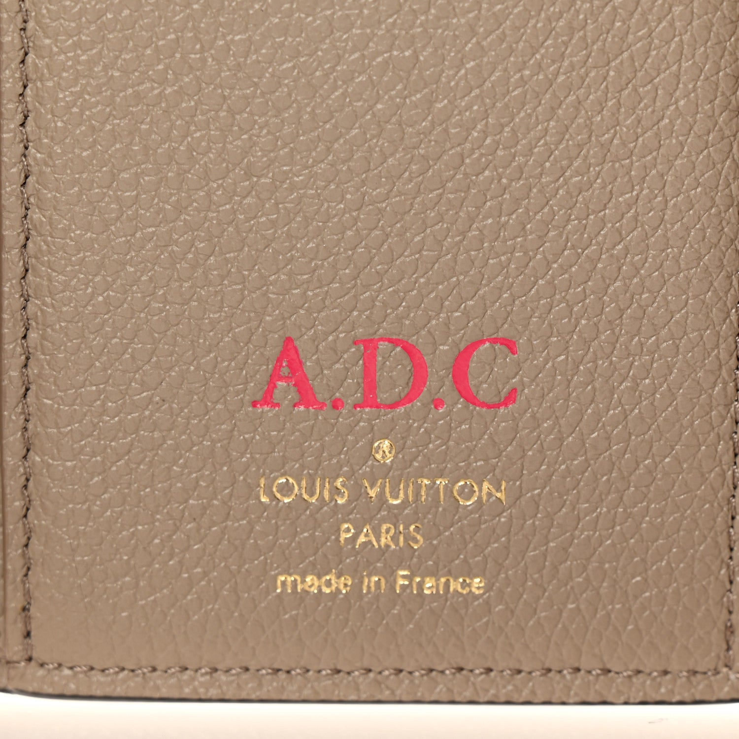 Louis Vuitton Empreinte Monogram Giant Victorine Wallet Tourterelle Creme 6 of 7