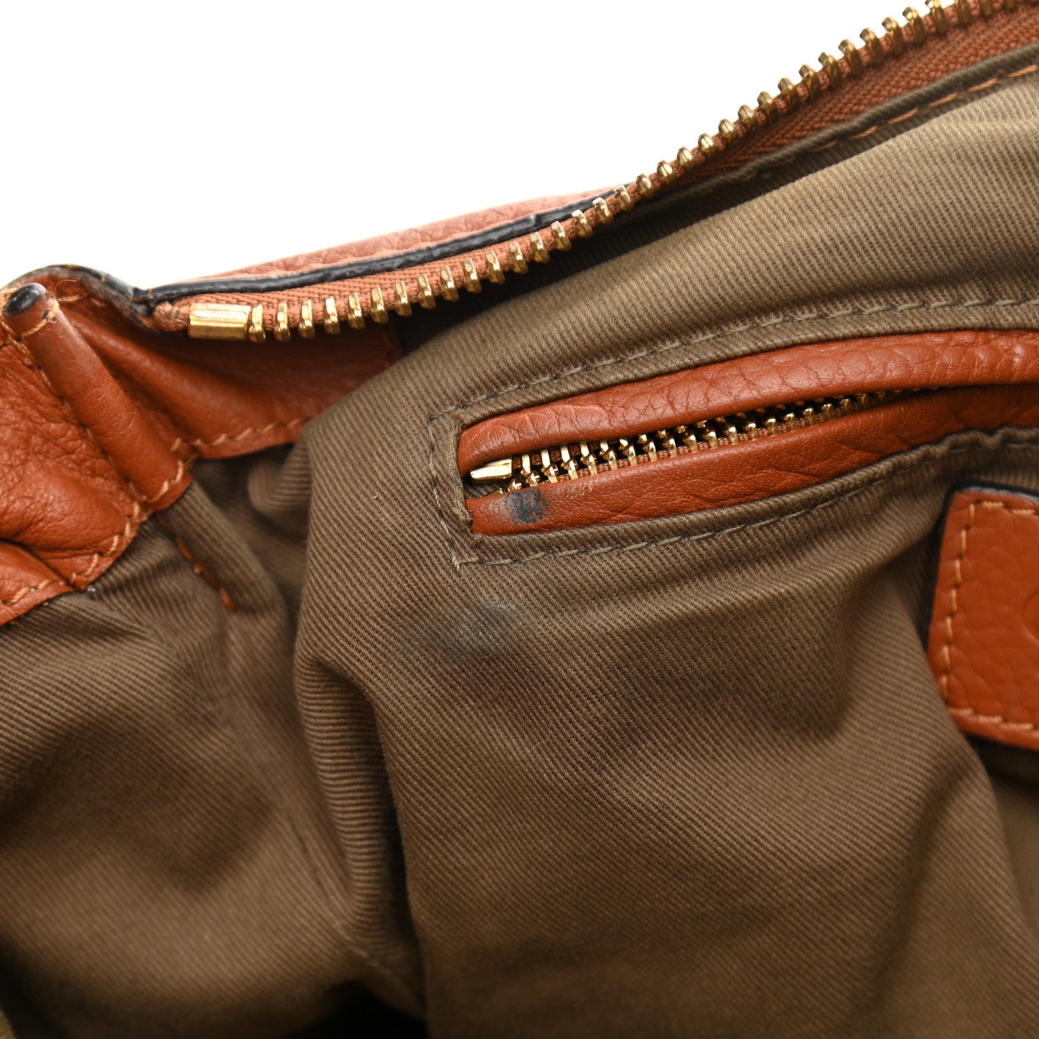 Chloe Calfskin Medium Marcie Satchel Tan 11 of 22