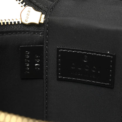 Gucci Calfskin Mini Bamboo Top Handle Shoulder Bag Black 7 of 10
