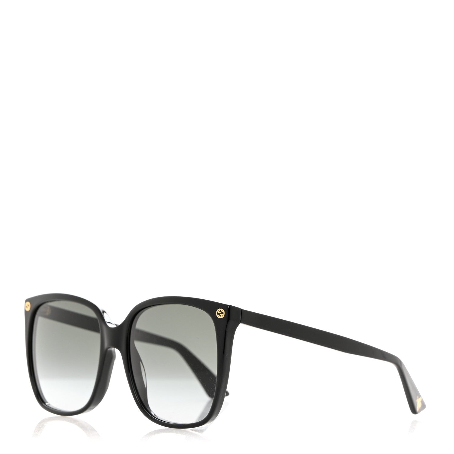 Gucci Acetate GG Sunglasses GG0022S Black 1 of 7