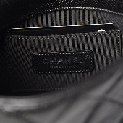 Chanel Caviar Quilted Incognito Mini Square Flap Black 6 of 11