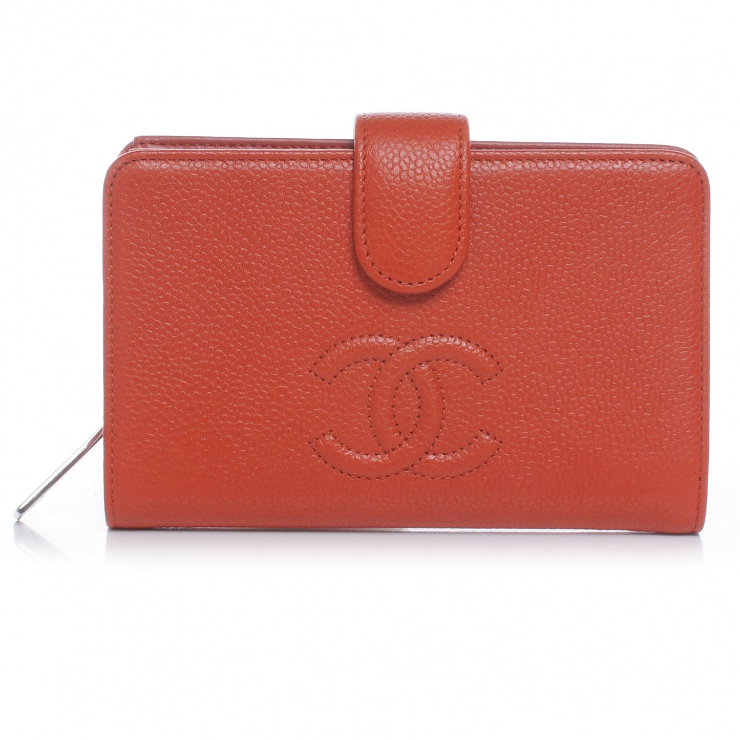 Caviar CC French Wallet Orange