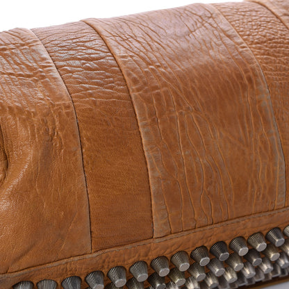 Alexander Wang Pebbled Lambskin Rocco Duffel Mustard 11 of 19