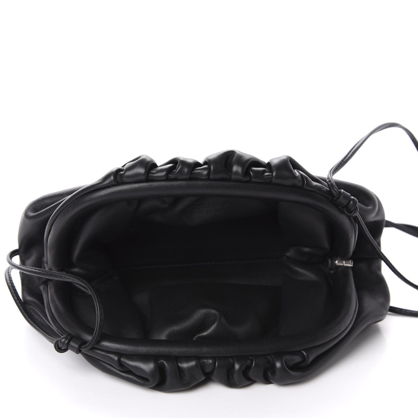 Butter Calfskin The Mini Pouch Black