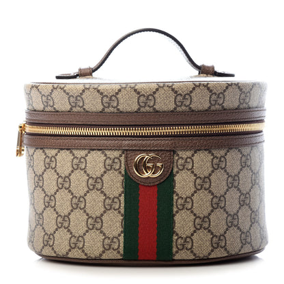 Gucci GG Supreme Monogram Ophidia Vanity Cosmetic Case 1 of 9