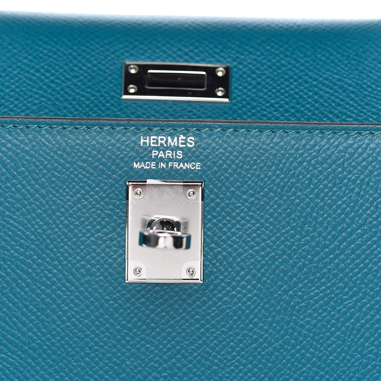Hermes Epsom Kelly Sellier 25 Vert Bosphore 21 of 40