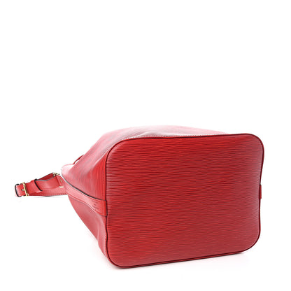 Louis Vuitton Epi Petit Noe Castillan Red 3 of 9