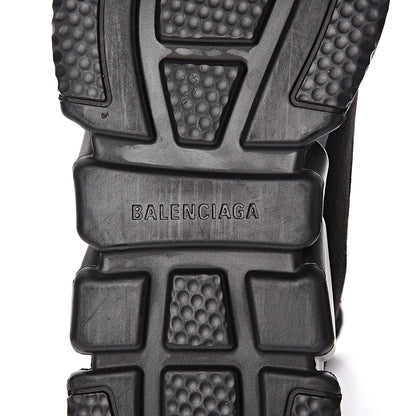 Balenciaga Ribbed Effect Knit Mens Speed Sneakers 42 Black 8 of 10