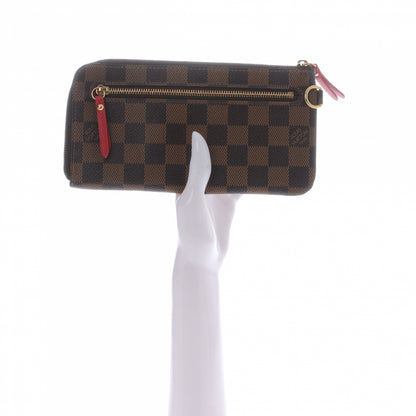 Louis Vuitton Damier Ebene Complice Trunks and Bags Wallet Red 2 of 7