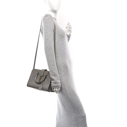 Saint Laurent Calfskin Monogram Baby Cabas Fog 2 of 9