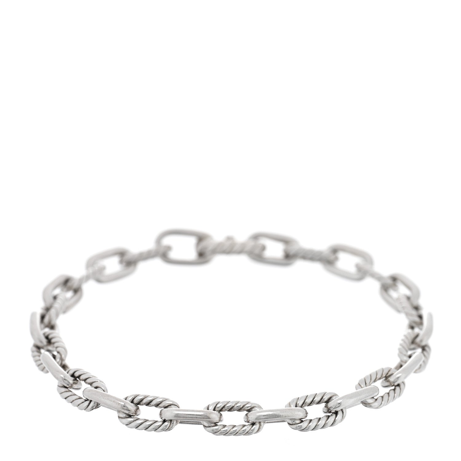 David Yurman Sterling Silver 5.5mm Madison Chain Bracelet 1 of 3