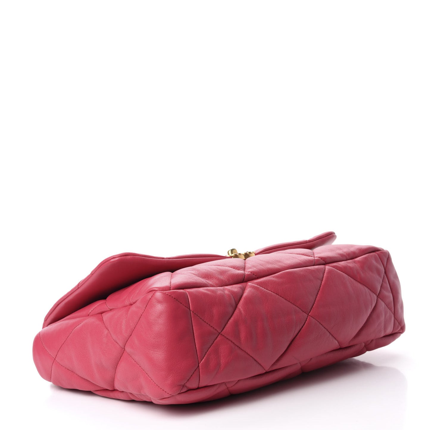 Lambskin Quilted Maxi 19 Flap Pink