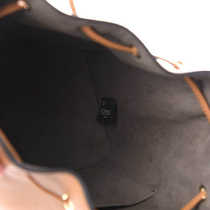 Fendi Vitello Grace Matte F is Fendi Grande Mon Tresor Bucket Bag Nocciola 9 of 11