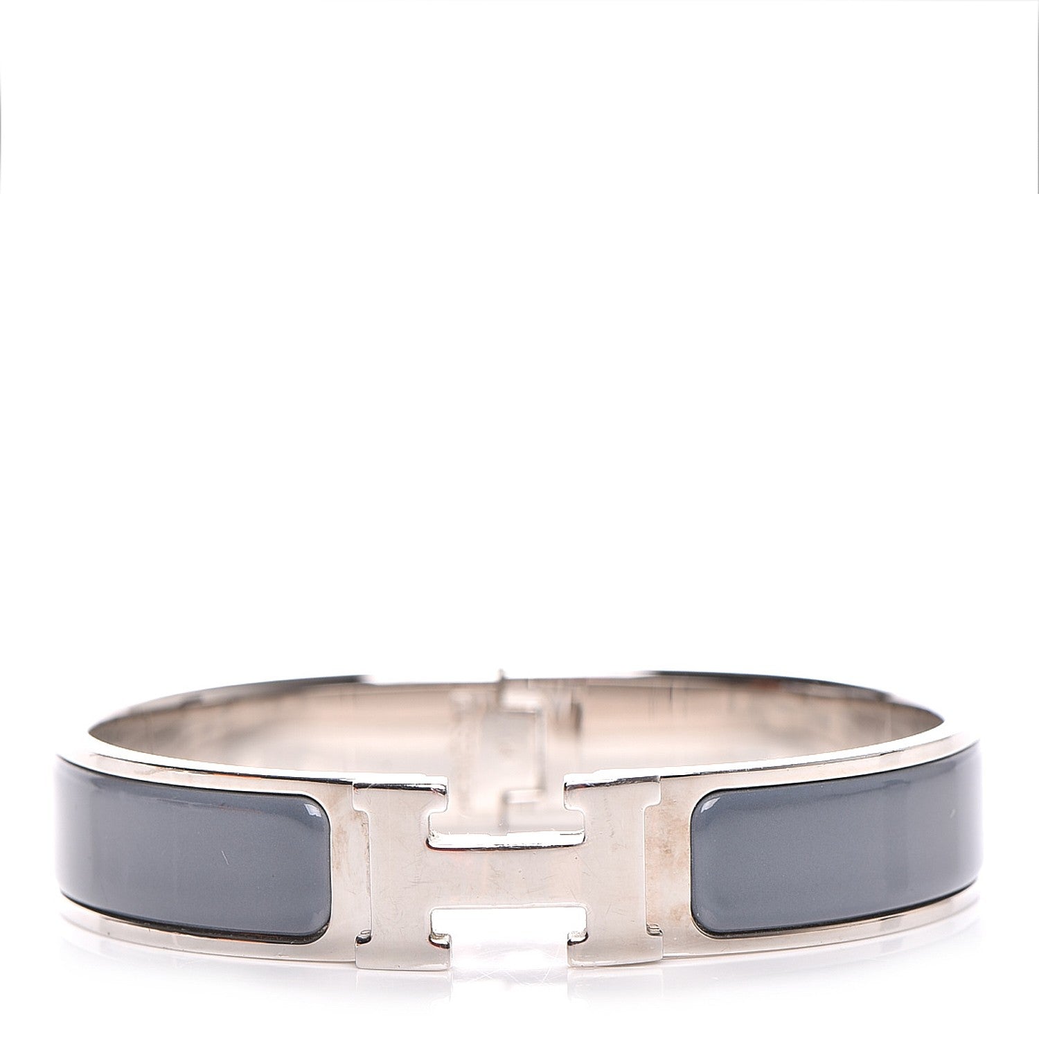 Hermes Enamel Narrow Clic Clac H Bracelet PM 1 of 7