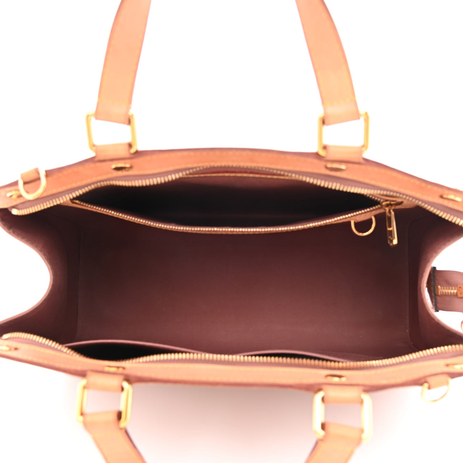 Louis Vuitton Vernis Brea GM Rose Velours 5 of 11
