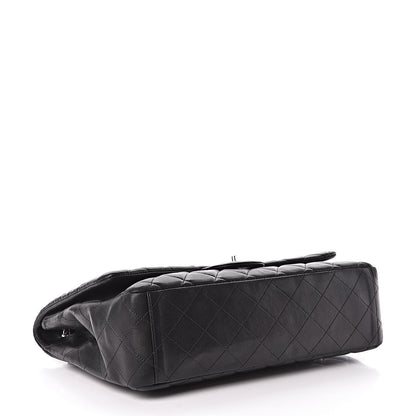 Chanel Lambskin Quilted Maxi Single Flap Black 4 of 16